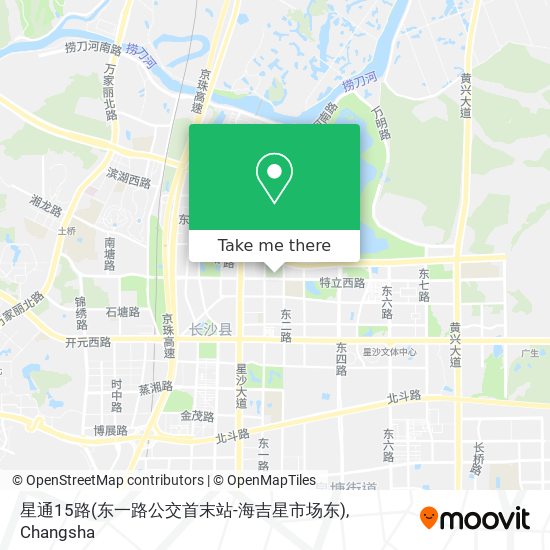 星通15路(东一路公交首末站-海吉星市场东) map