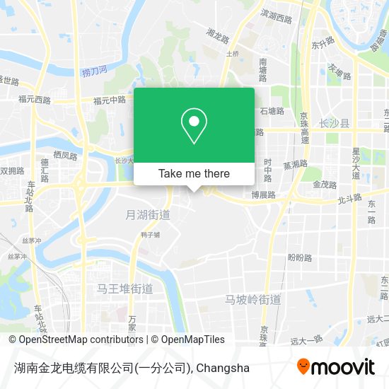 湖南金龙电缆有限公司(一分公司) map