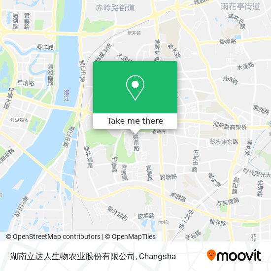湖南立达人生物农业股份有限公司 map