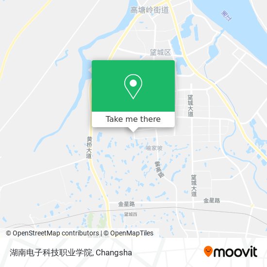 湖南电子科技职业学院 map