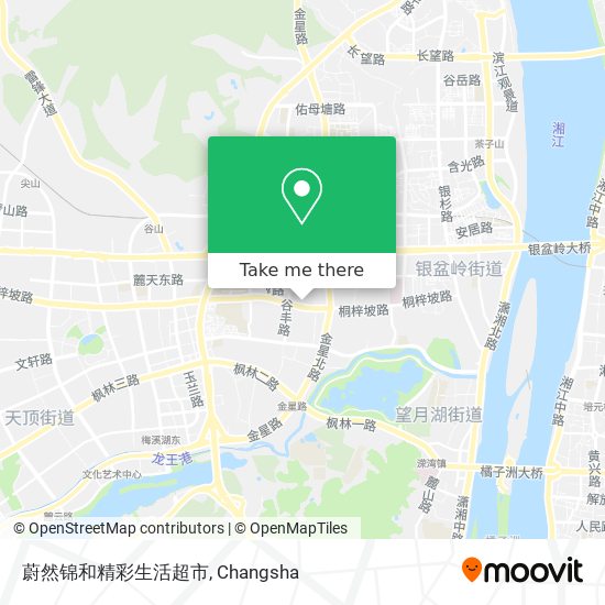 蔚然锦和精彩生活超市 map