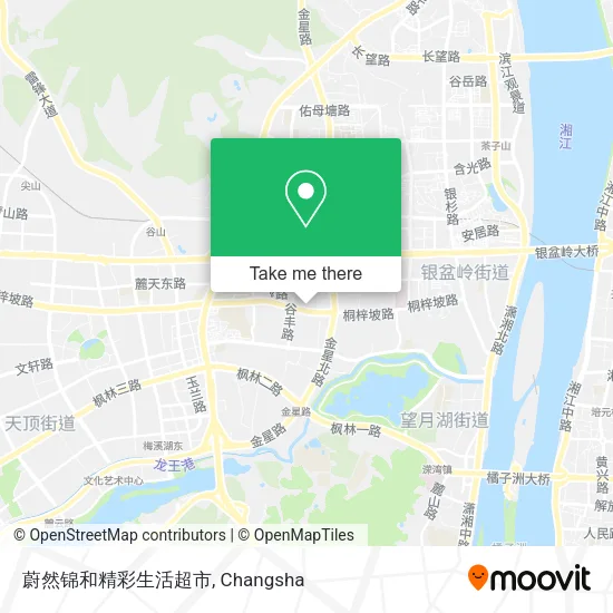 蔚然锦和精彩生活超市 map