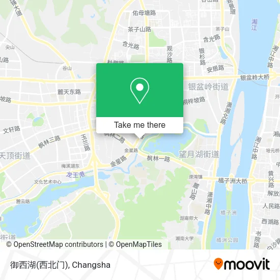 御西湖(西北门) map