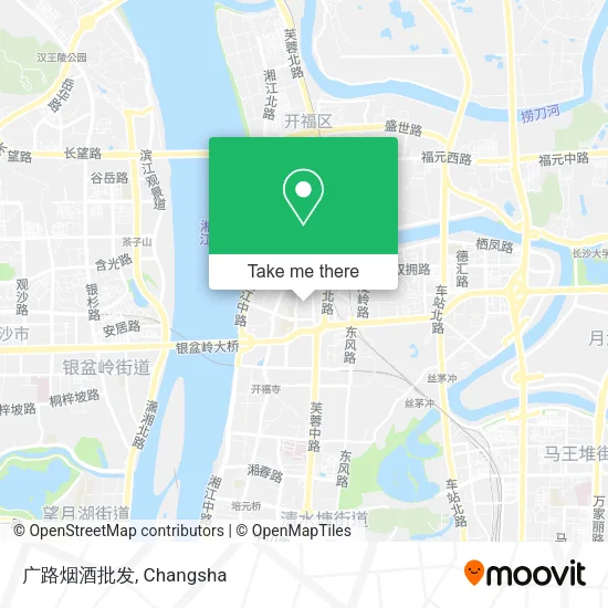 广路烟酒批发 map