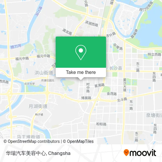 华瑞汽车美容中心 map