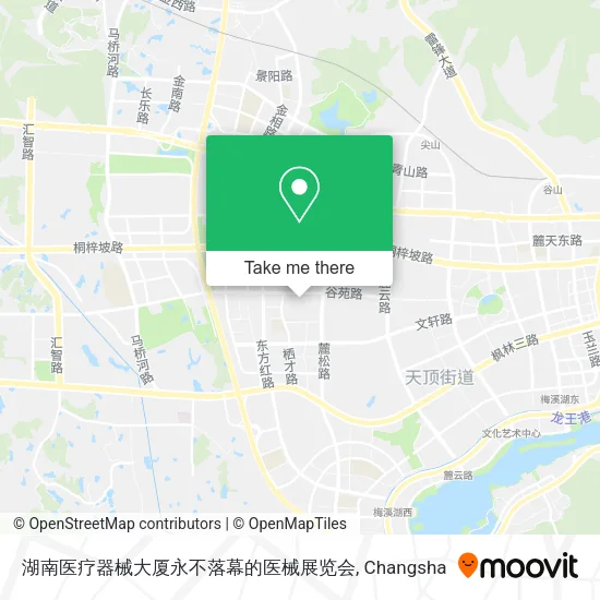 湖南医疗器械大厦永不落幕的医械展览会 map