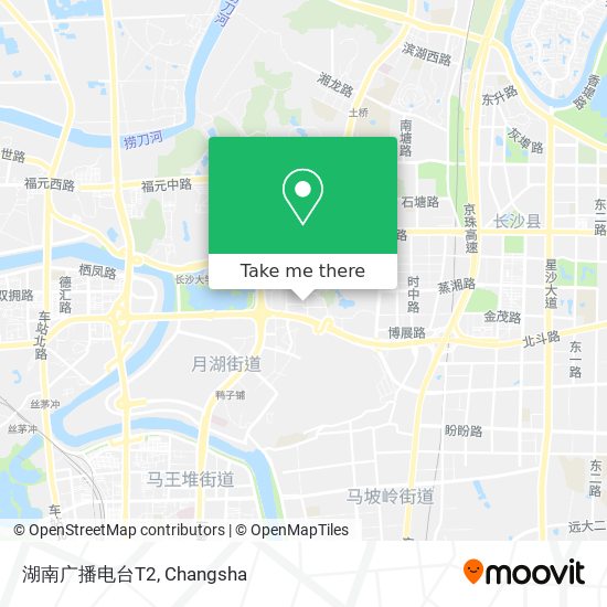 湖南广播电台T2 map