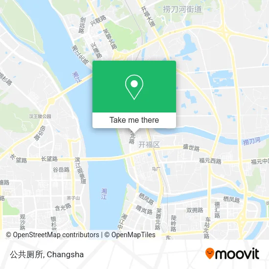 公共厕所 map