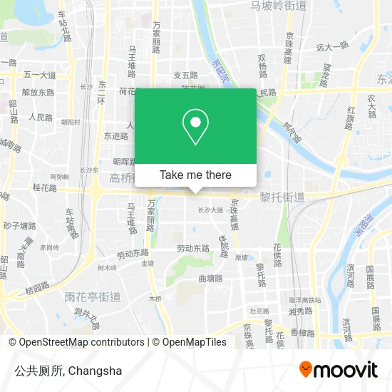 公共厕所 map