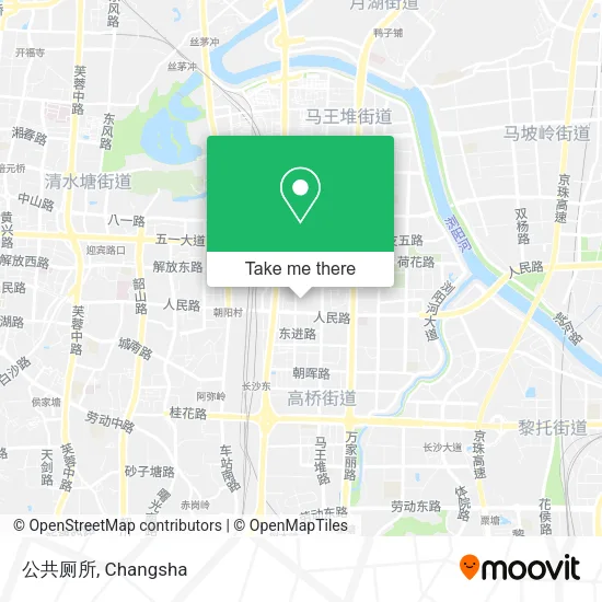 公共厕所 map