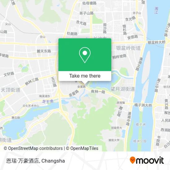 恩瑞·万豪酒店 map