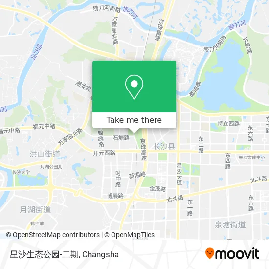 星沙生态公园-二期 map