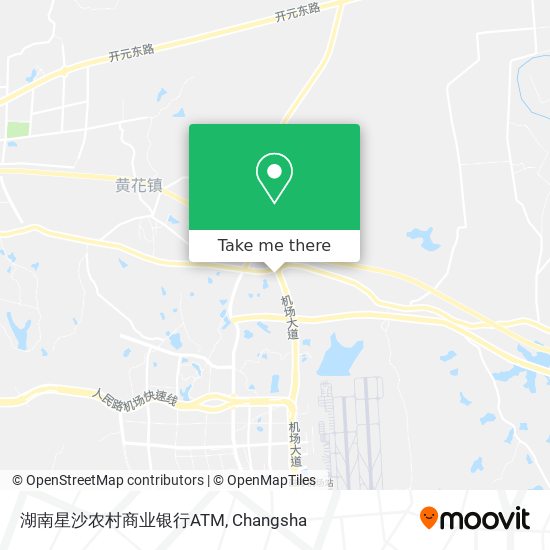 湖南星沙农村商业银行ATM map