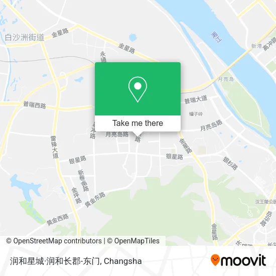 润和星城·润和长郡-东门 map