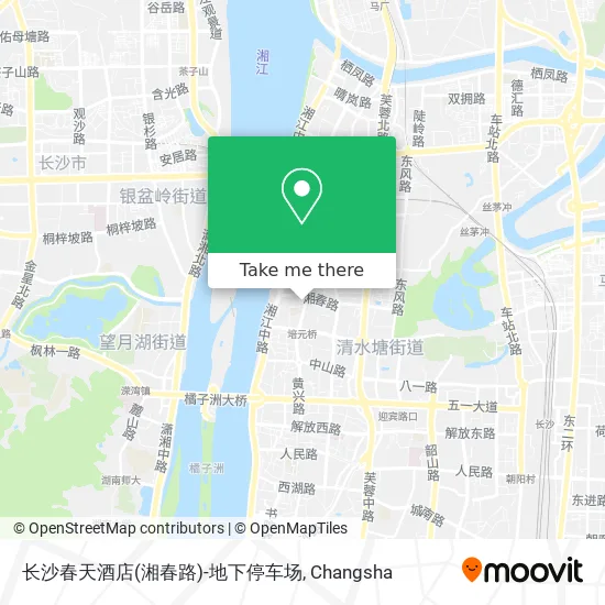 长沙春天酒店(湘春路)-地下停车场 map