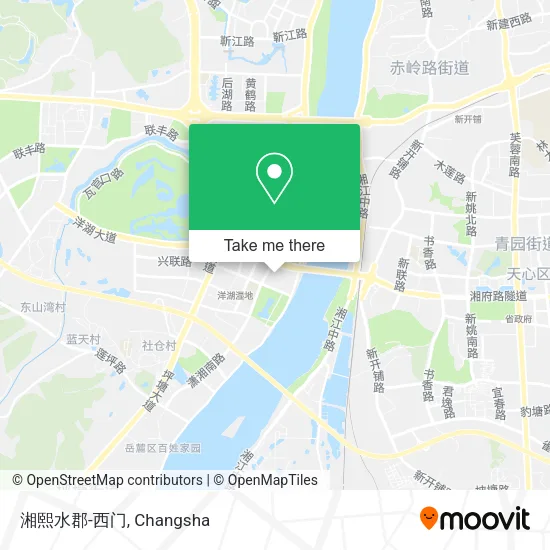 湘熙水郡-西门 map