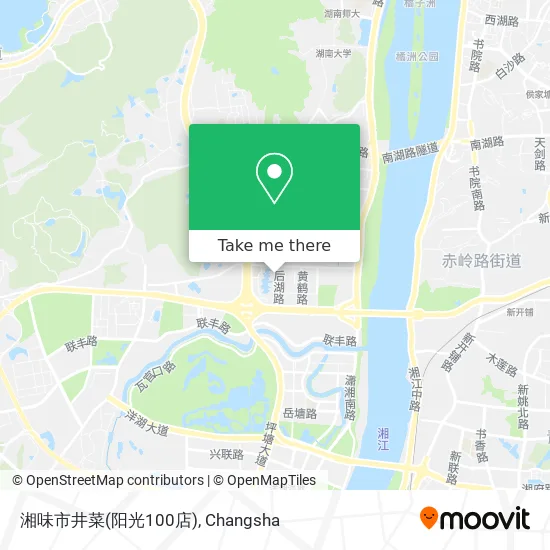湘味市井菜(阳光100店) map