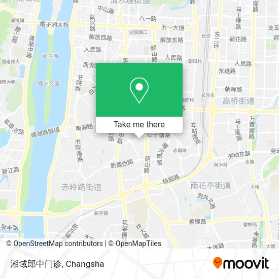 湘域郎中门诊 map