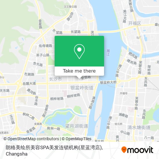 朗格美绘所美容SPA美发连锁机构(星蓝湾店) map