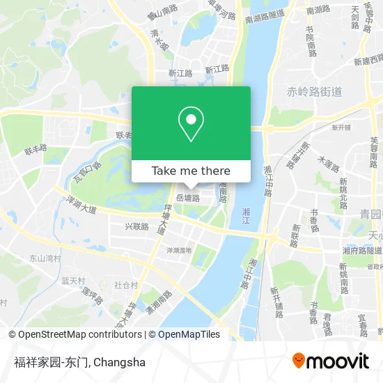 福祥家园-东门 map