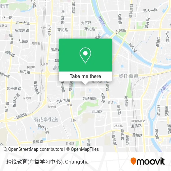 精锐教育(广益学习中心) map