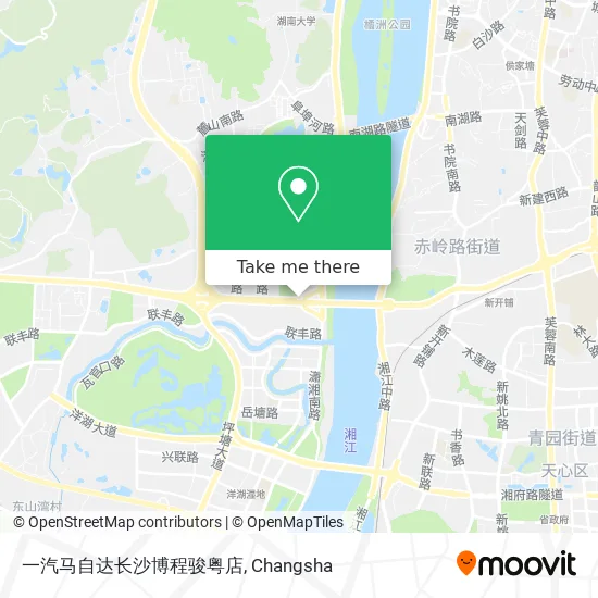 一汽马自达长沙博程骏粤店 map