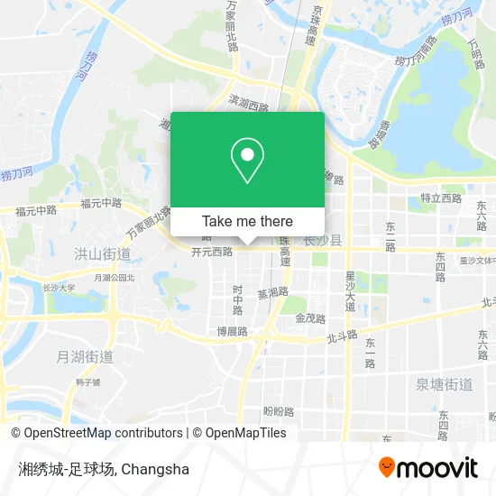 湘绣城-足球场 map