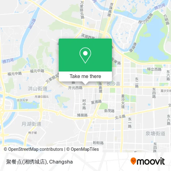 聚餐点(湘绣城店) map
