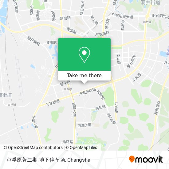 卢浮原著二期-地下停车场 map