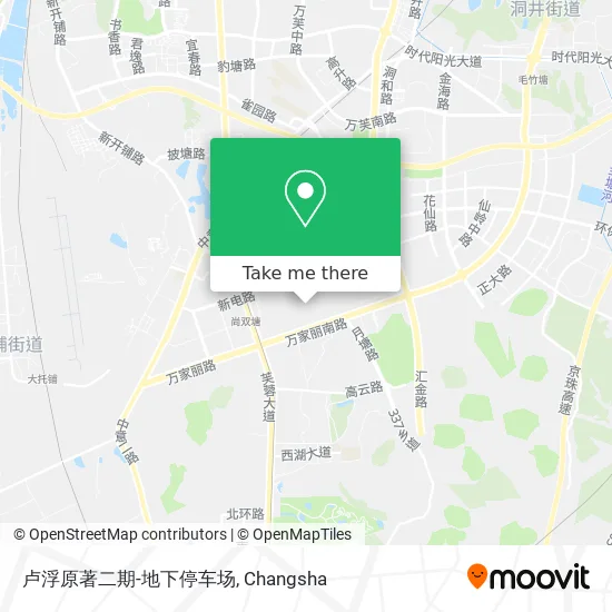 卢浮原著二期-地下停车场 map