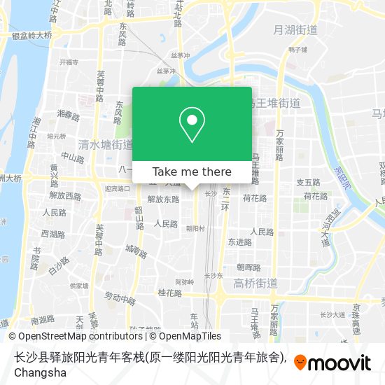 长沙县驿旅阳光青年客栈(原一缕阳光阳光青年旅舍) map