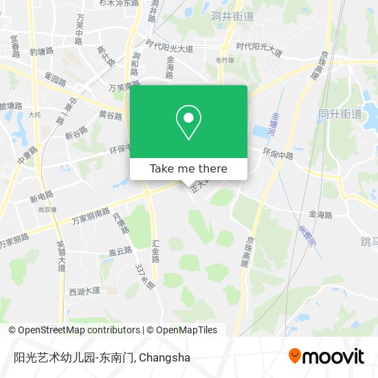 阳光艺术幼儿园-东南门 map