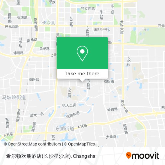 希尔顿欢朋酒店(长沙星沙店) map