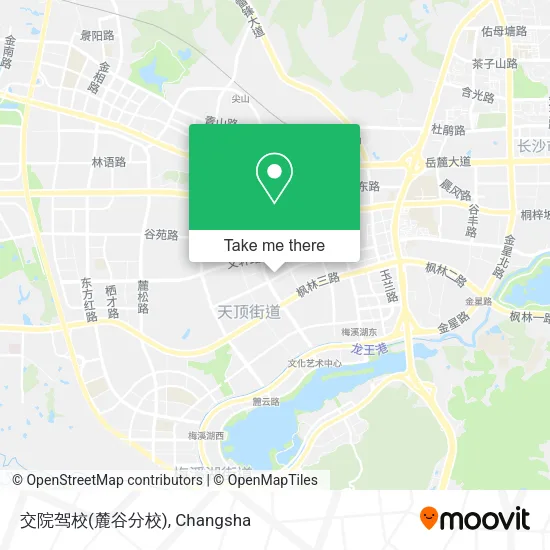 交院驾校(麓谷分校) map