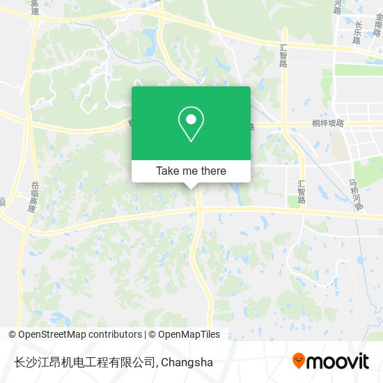 长沙江昂机电工程有限公司 map