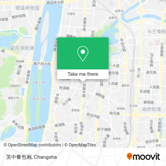 芙中餐包厢 map