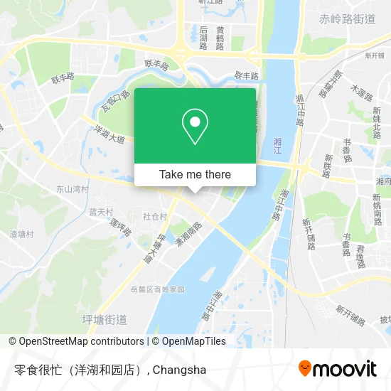 零食很忙（洋湖和园店） map