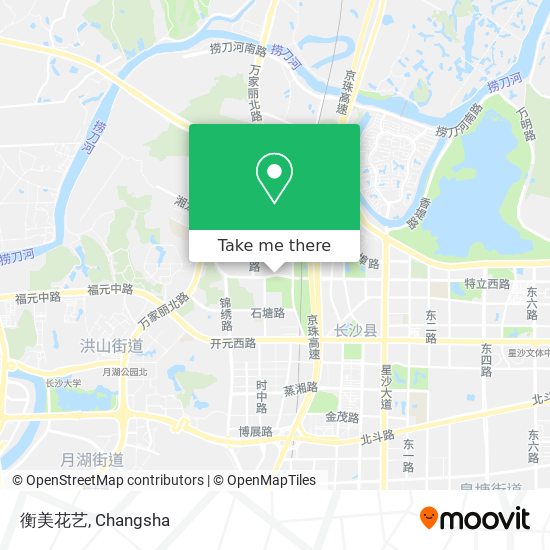 衡美花艺 map
