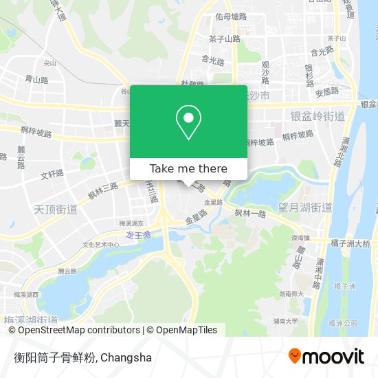 衡阳筒子骨鲜粉 map