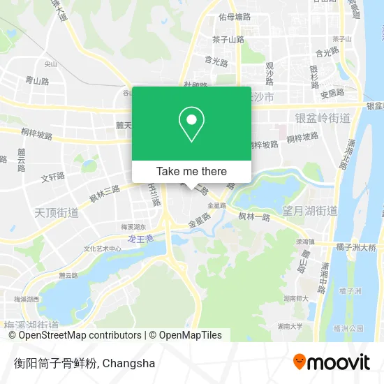 衡阳筒子骨鲜粉 map