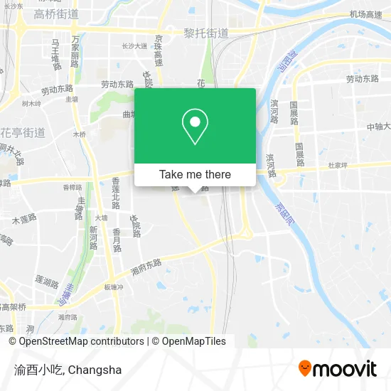 渝酉小吃 map