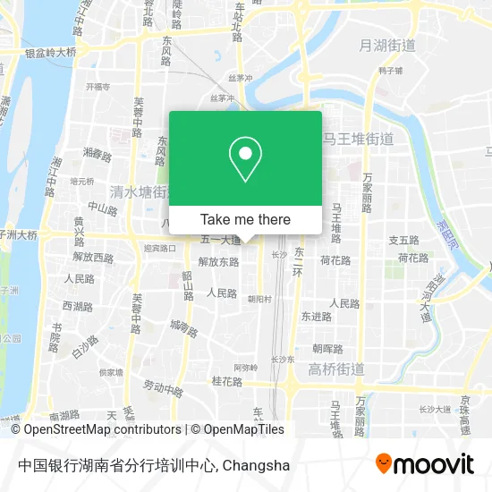 中国银行湖南省分行培训中心 map