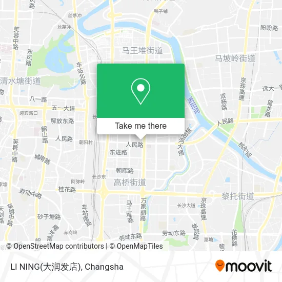Ll NING(大润发店) map