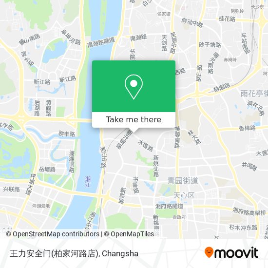王力安全门(柏家河路店) map