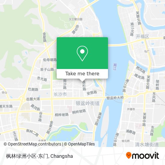 枫林绿洲小区-东门 map