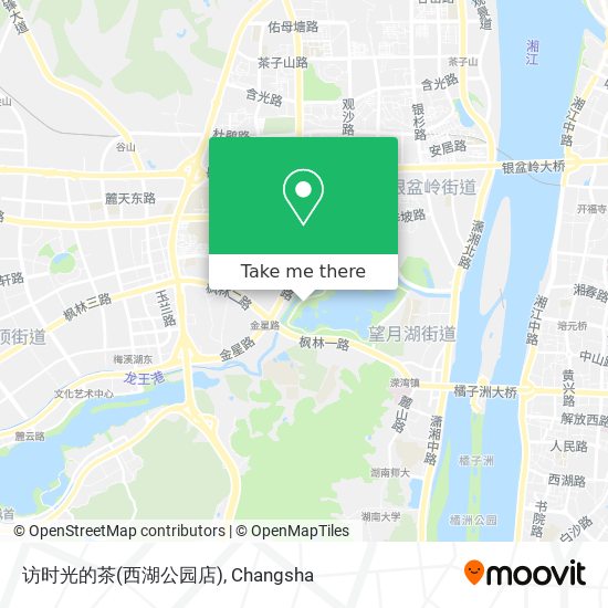 访时光的茶(西湖公园店) map