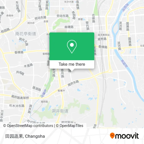 田园蔬果 map