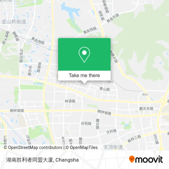 湖南胜利者同盟大厦 map
