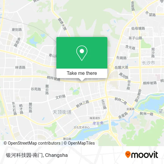 银河科技园-南门 map