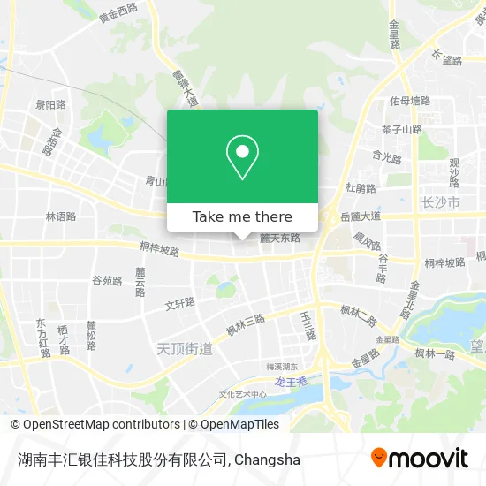 湖南丰汇银佳科技股份有限公司 map